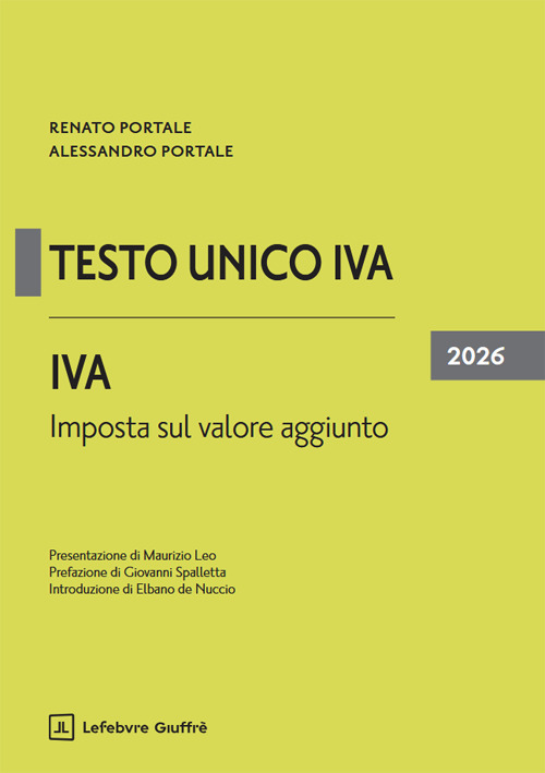 IVA. Imposta sul valore aggiunto 2026