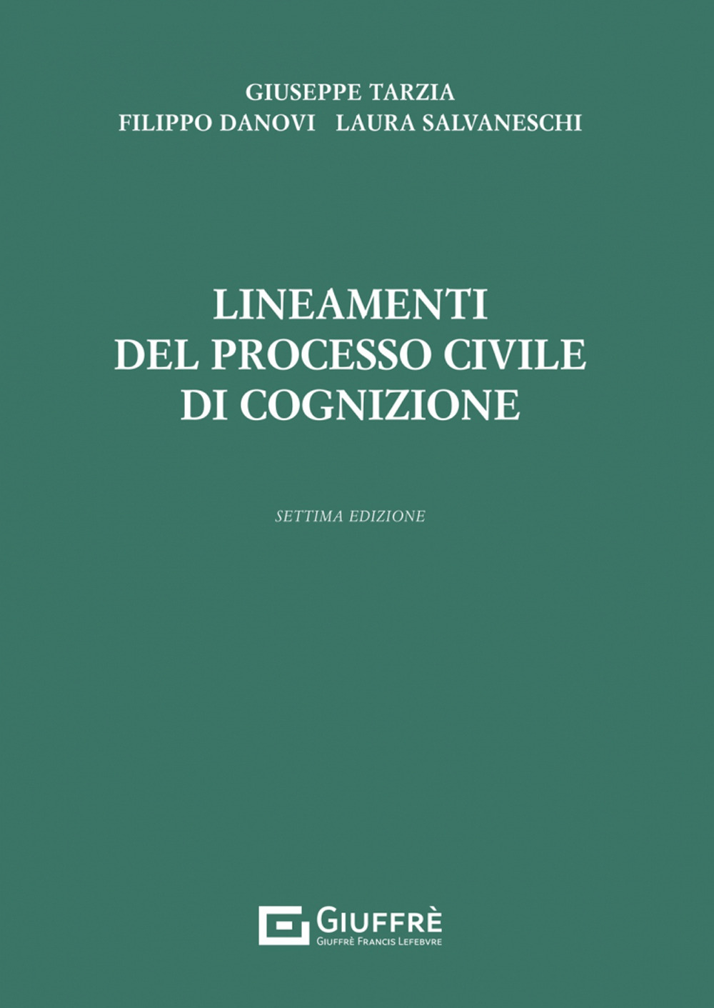 Lineamenti del processo civile di cognizione