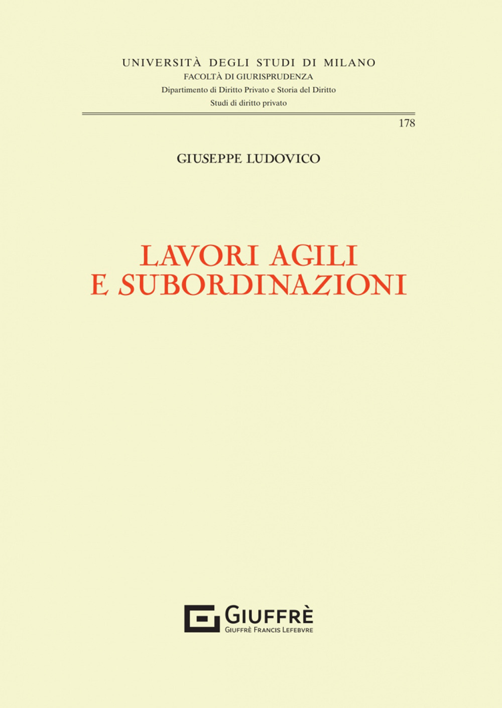 Lavori agili e subordinazioni