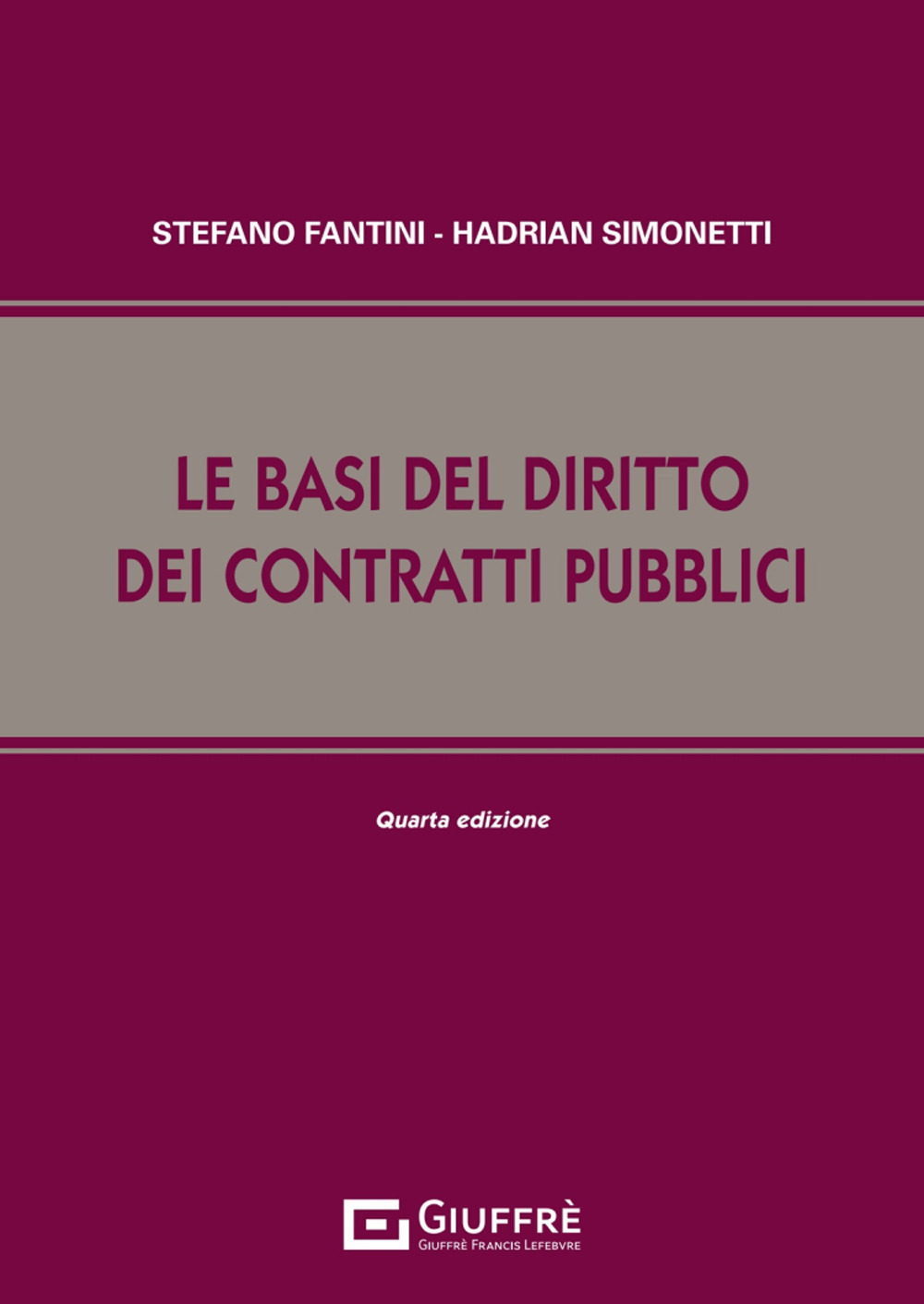 Le basi del diritto dei contratti pubblici