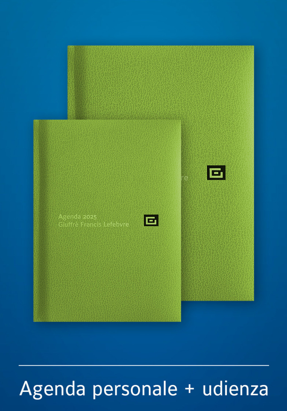 Agenda personale-Agenda d'udienza 2025. Ediz. verde - Libro - Giuffrè