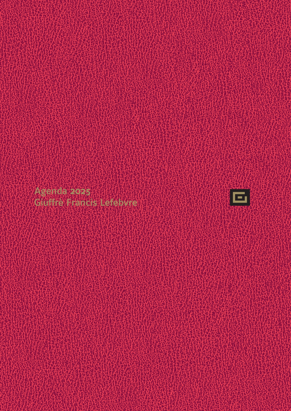 Agenda studio 2025. Ediz. rossa - Libro - Giuffrè