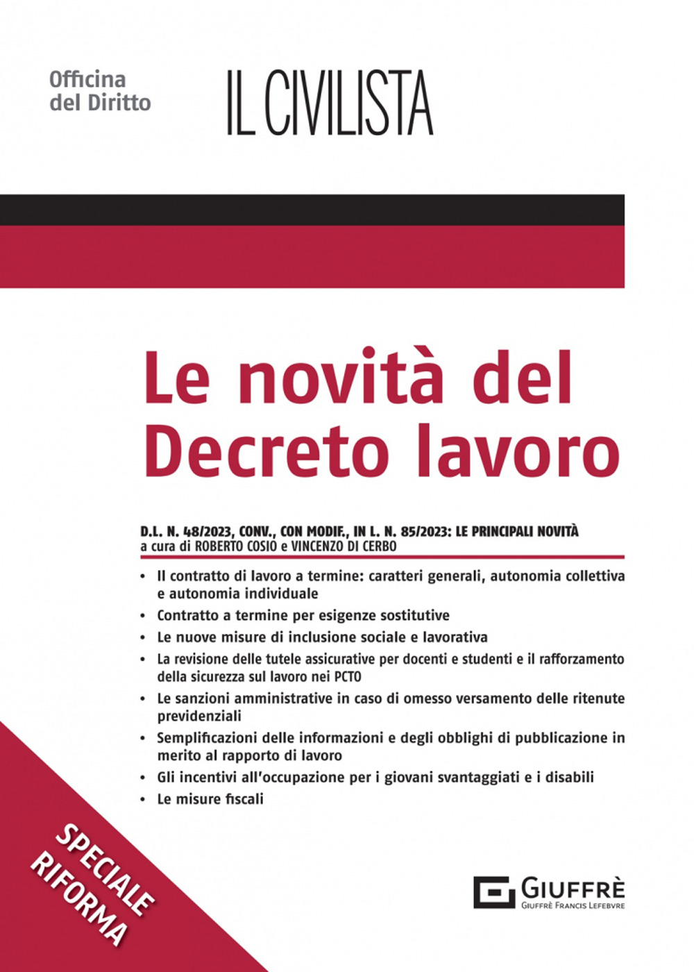 Le novità del Decreto lavoro