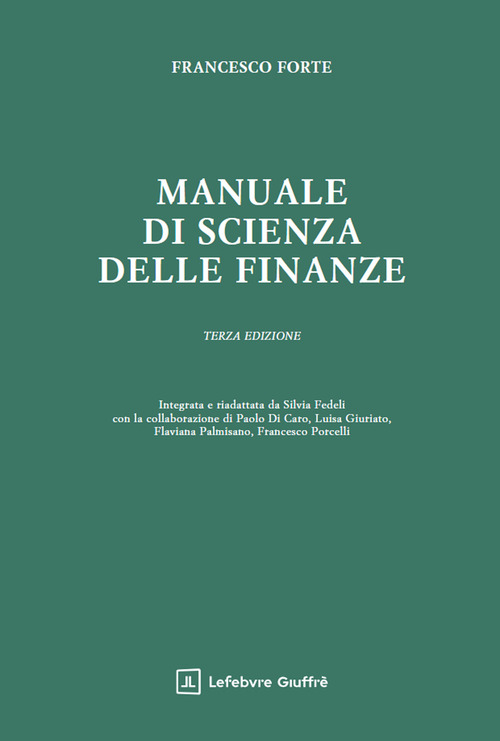 Manuale di scienza delle finanze