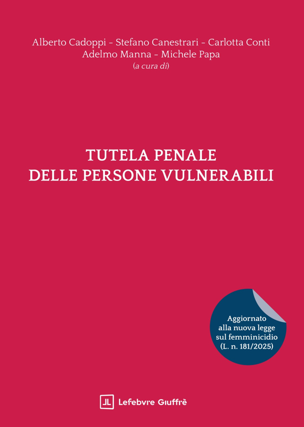 Tutela penale delle persone vulnerabili
