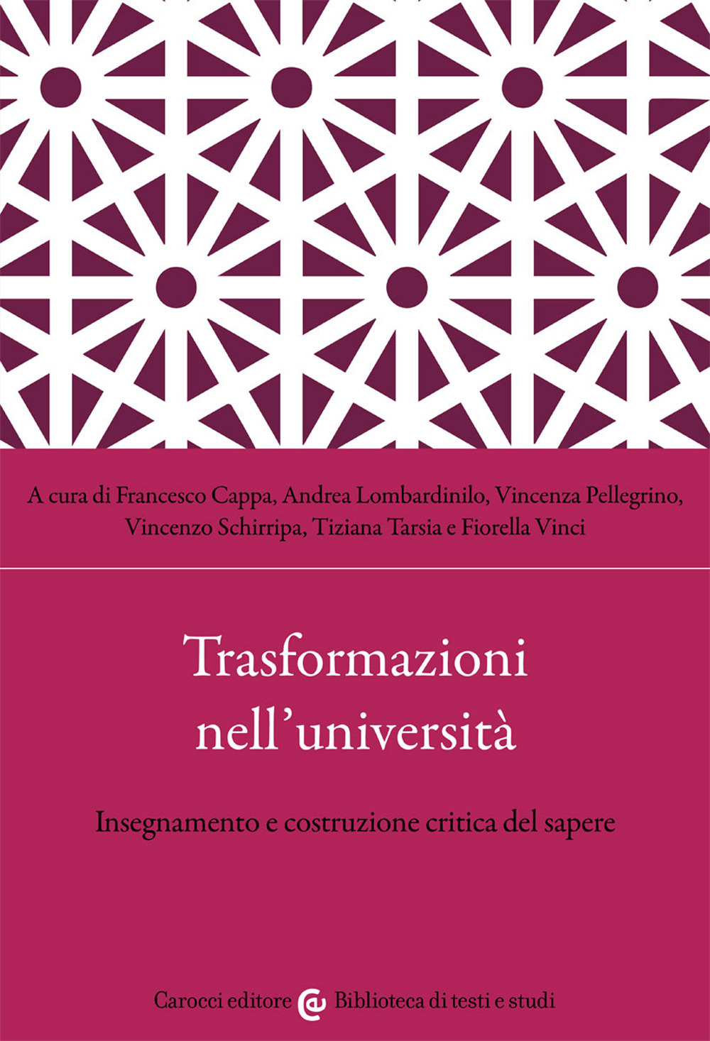 Trasformazioni nell'università. Insegnamento e costruzione critica del sapere