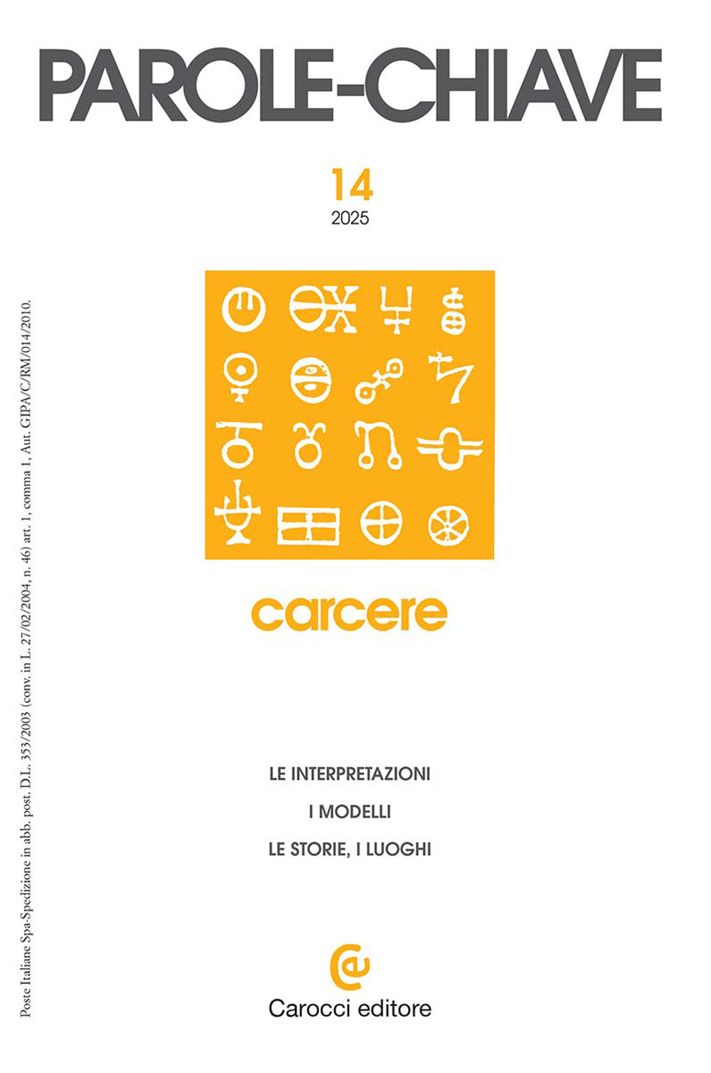 Parolechiave (2025). Vol. 2: Carcere