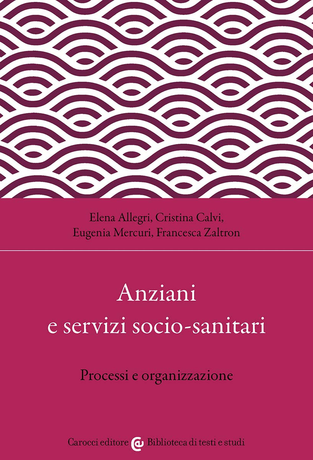 Anziani e servizi socio-sanitari. Processi e organizzazione