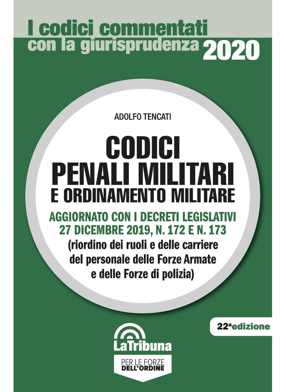 Codici penali militari e ordinamento militare