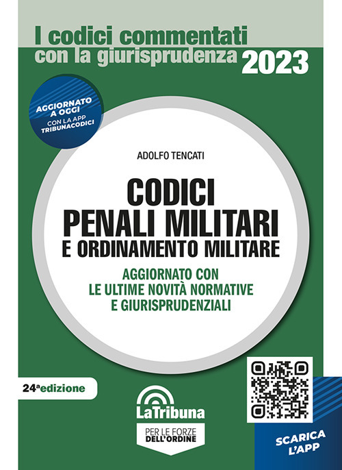 Codici penali militari e ordinamento militare