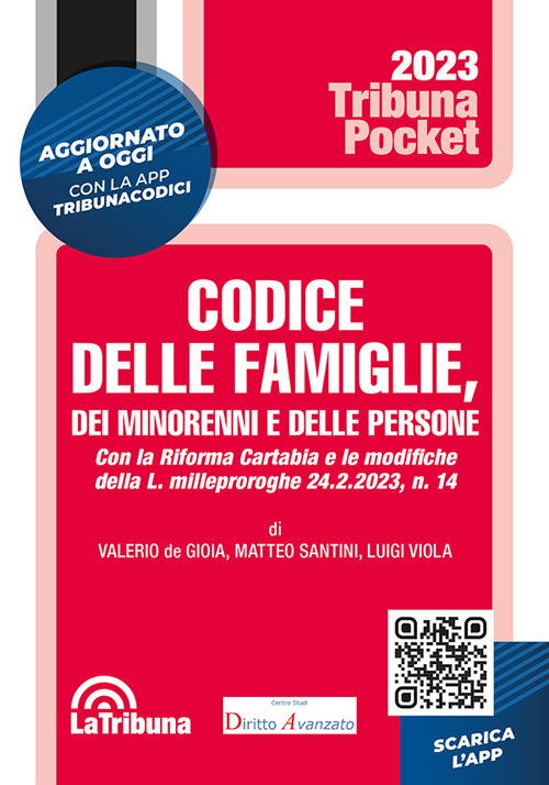 Codice delle famiglie, dei minorenni e delle persone