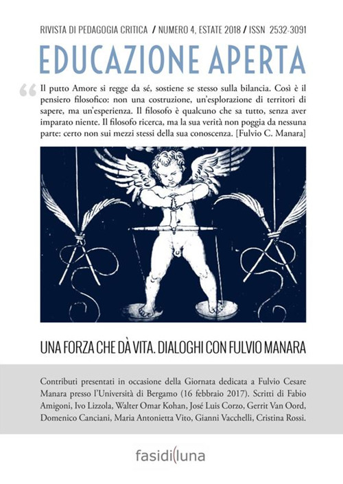 Educazione aperta. Rivista di pedagogia critica (2018). Vol. 4