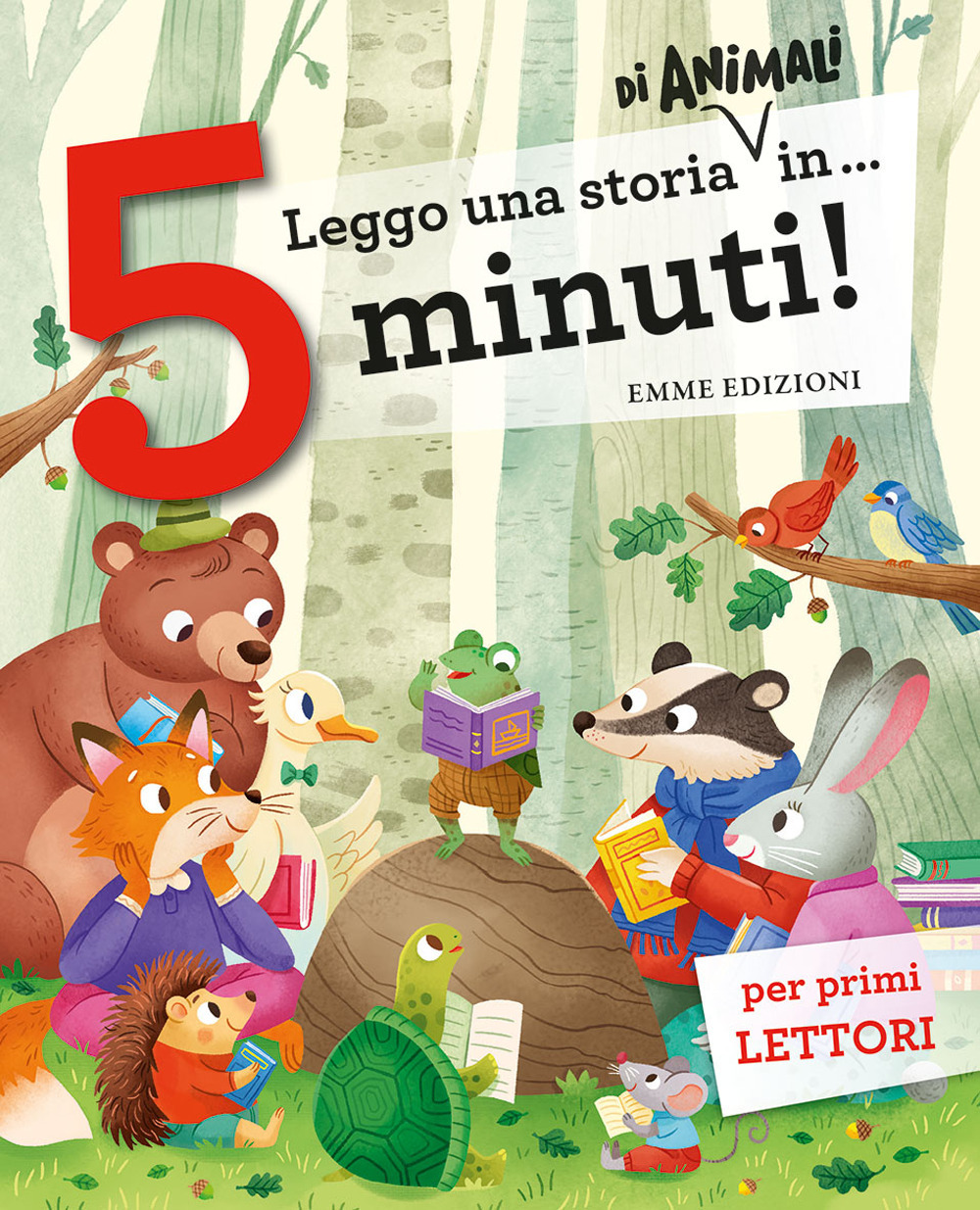 Leggo una storia di animali in... 5 minuti! Stampatello maiuscolo. Ediz. a colori