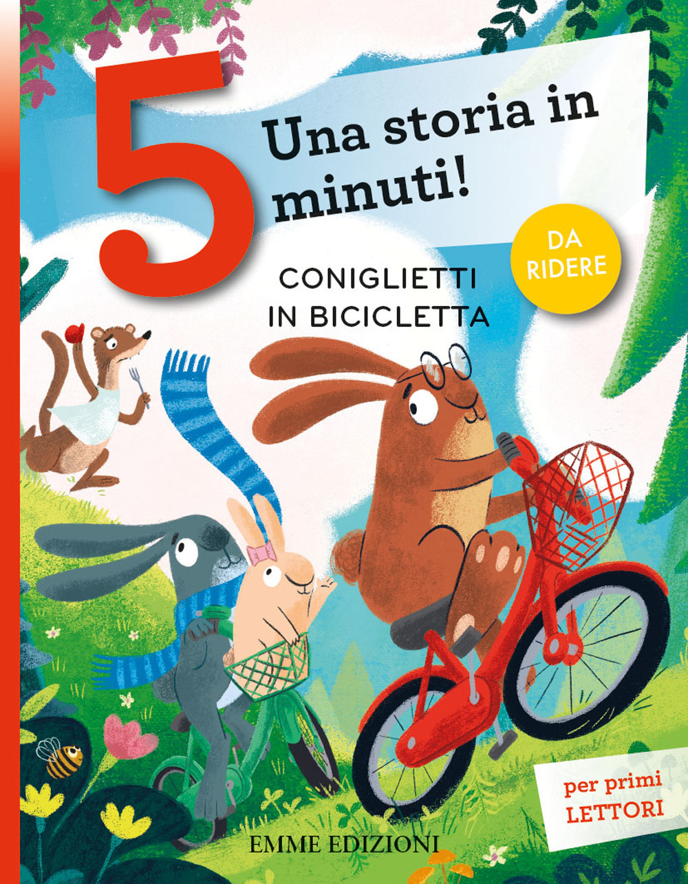 Coniglietti in bicicletta. Stampatello maiuscolo. Ediz. a colori