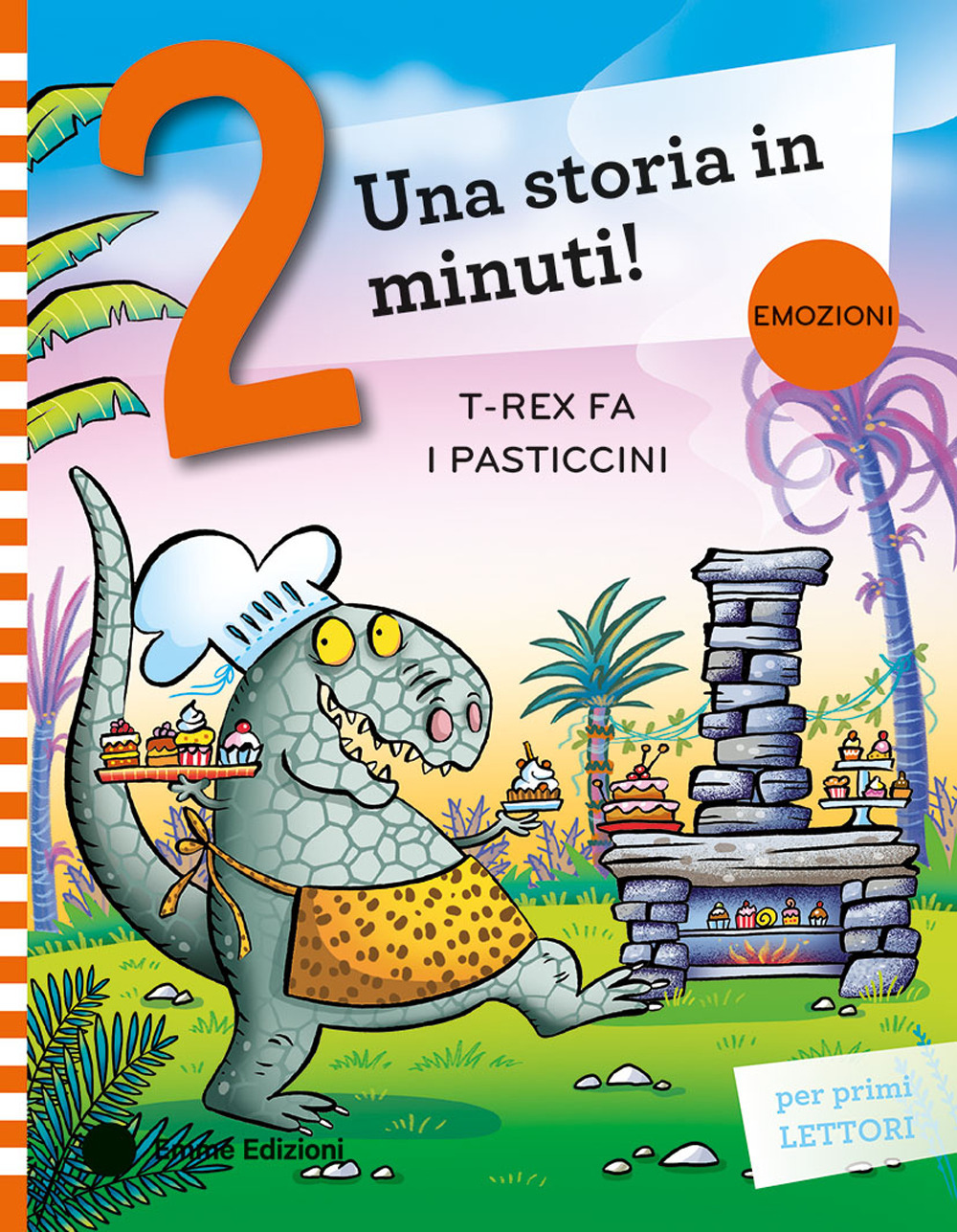 T-Rex fa i pasticcini. Stampatello maiuscolo. Ediz. a colori