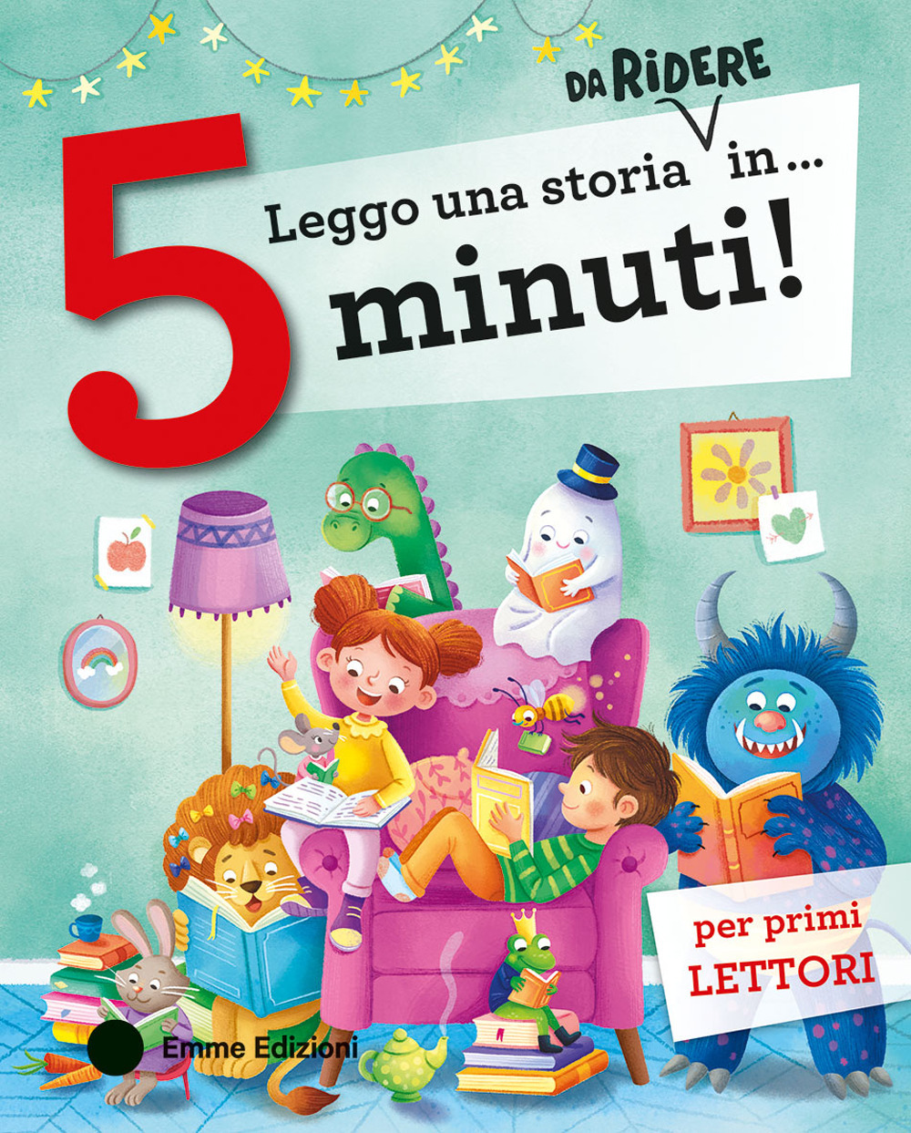 Leggo una storia da ridere in... 5 minuti! Stampatello maiuscolo. Ediz. a colori