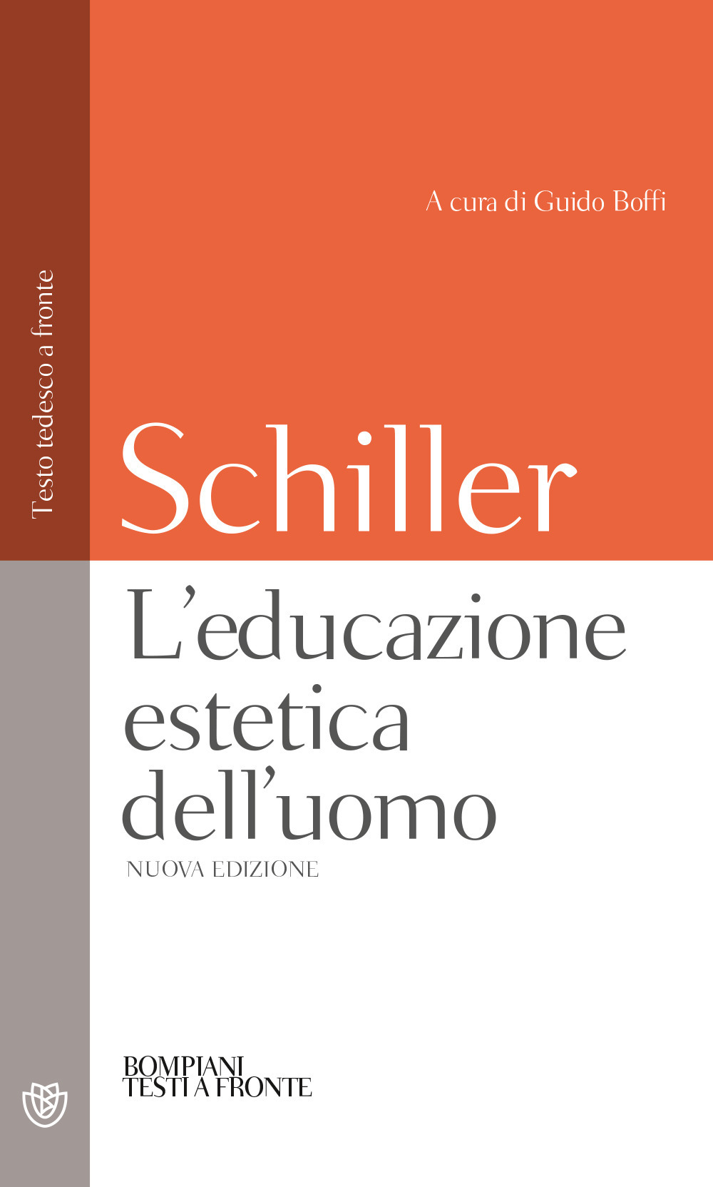 L'educazione estetica dell'uomo. Testo tedesco a fronte