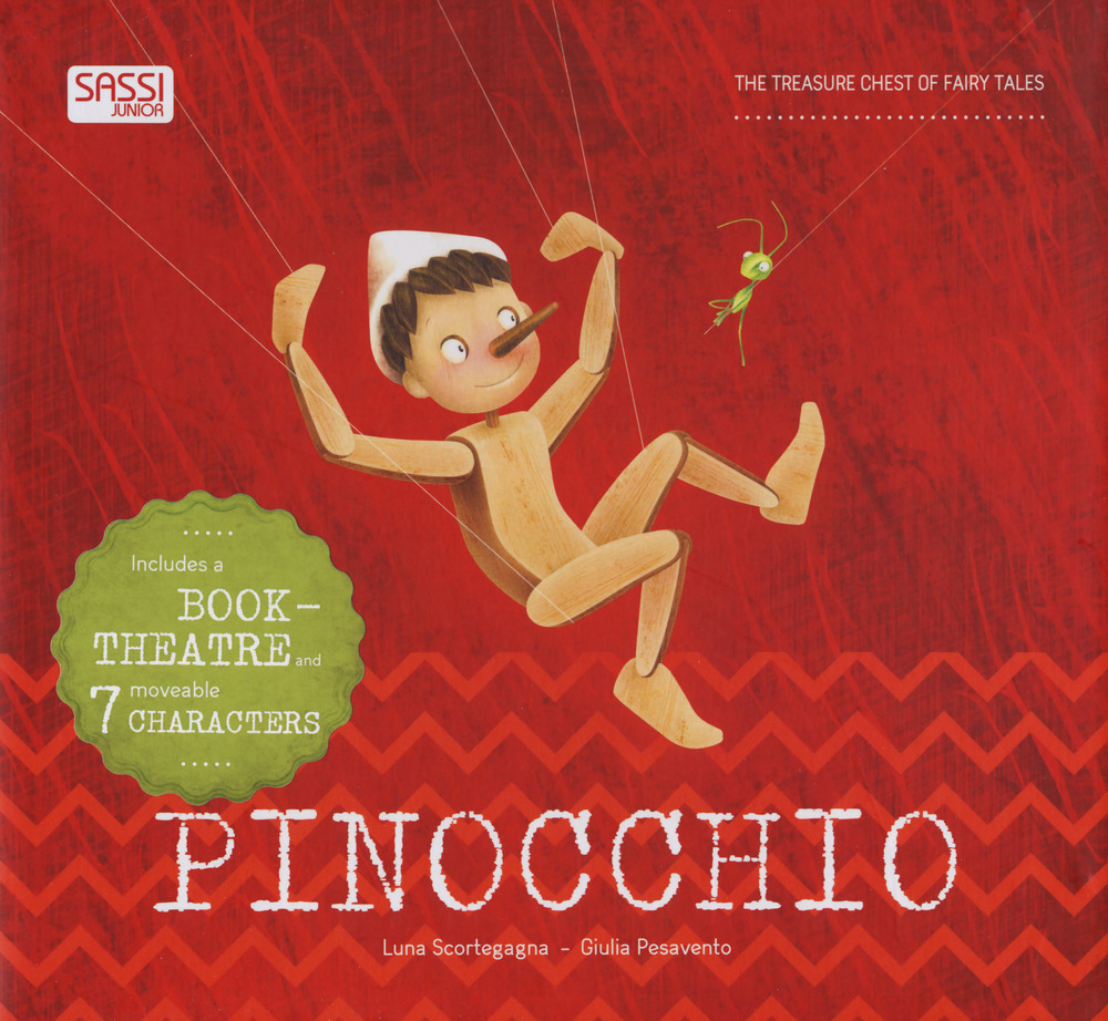 Pinocchio. The treasure chest of fairy tales. Ediz. a spirale. Con gadget