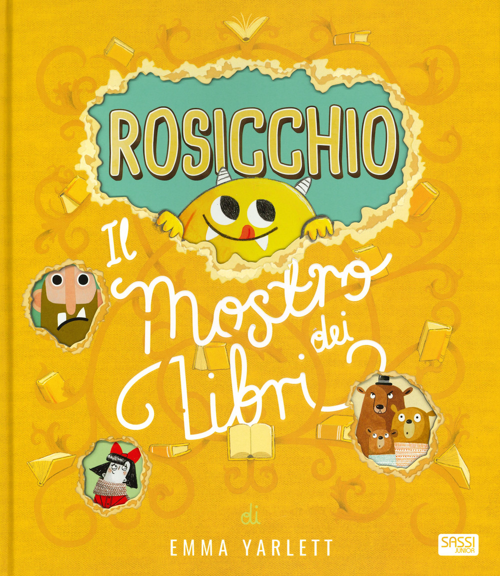 Rosicchio. Il mostro dei libri. Ediz. a colori