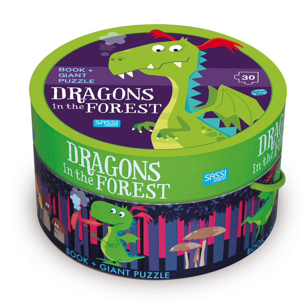 Dragons in the forest. Ediz. a colori. Con puzzle