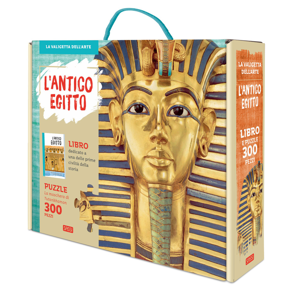 L'antico Egitto: la maschera di Tutankhamon. La valigetta dell'arte. Ediz. a colori. Con puzzle