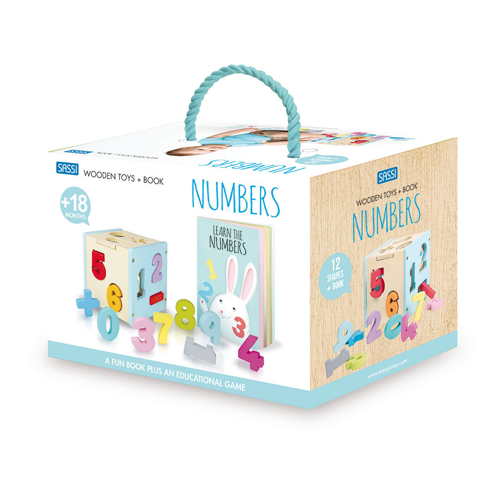 Numbers. Wooden toys. Ediz. a colori. Con gadget