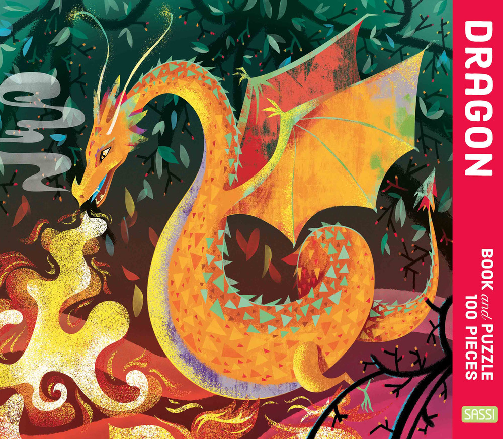 The dragon. Puzzle 100 piece. Ediz. a colori. Con puzzle