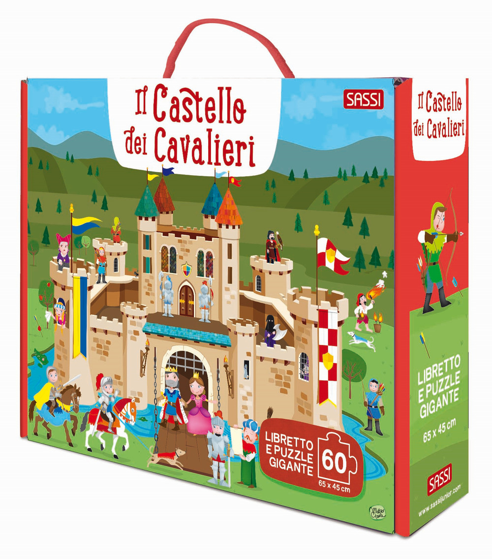 Il castello dei cavalieri. Ediz. a colori. Con puzzle