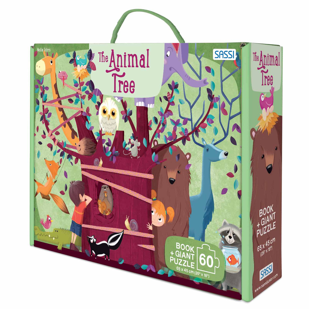 The animal tree. Ediz. a colori. Con puzzle