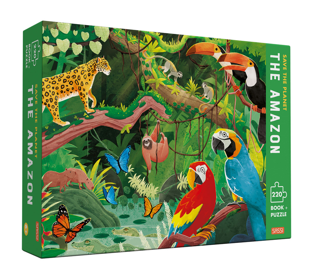 Save the planet. The Amazon. Ediz. a colori. Con puzzle