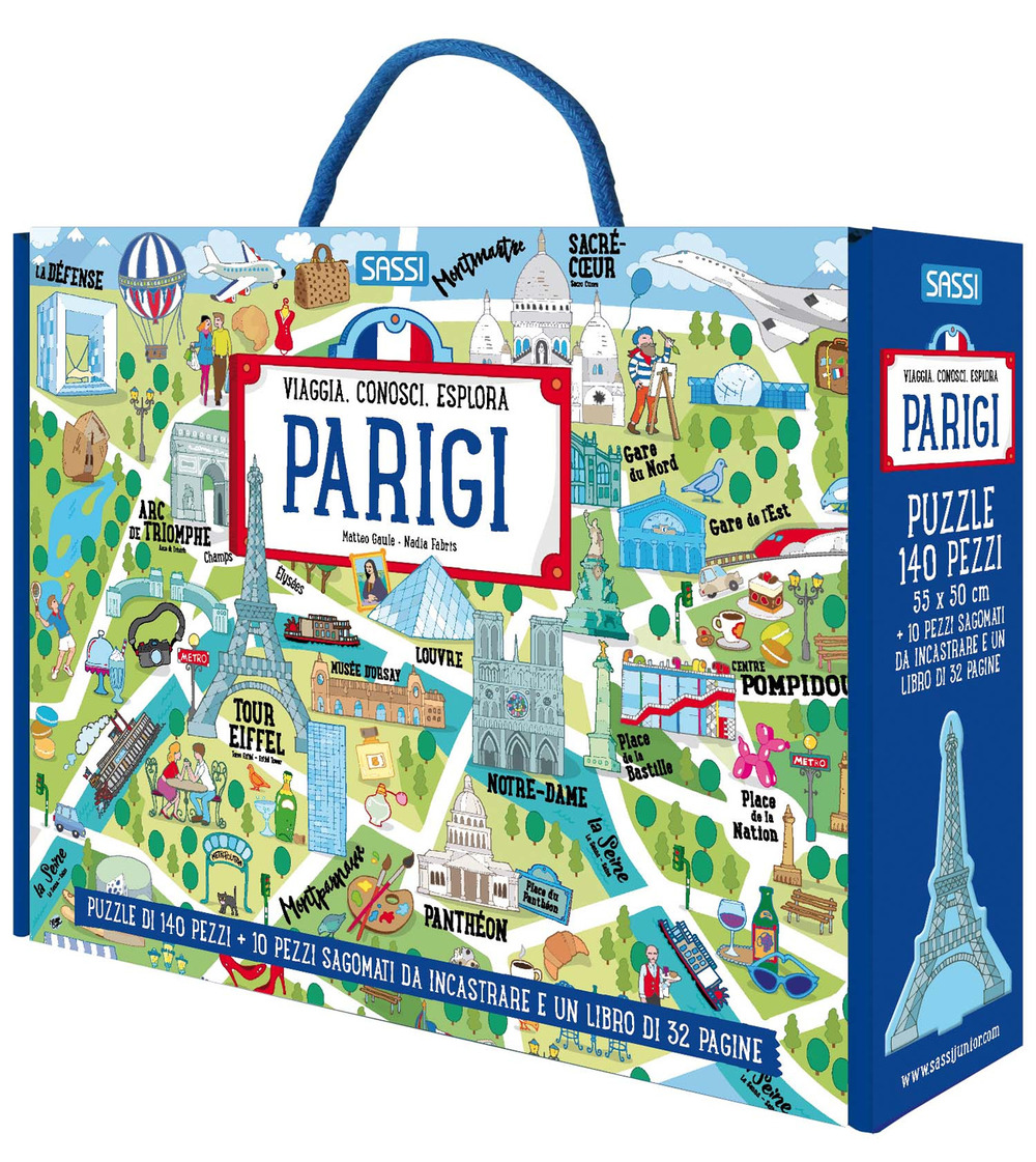 Parigi. Viaggia, conosci, esplora. Ediz. a colori. Con puzzle