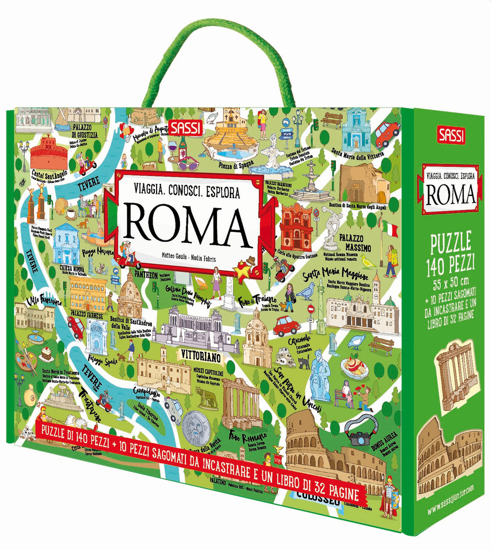 Roma. Viaggia, conosci, esplora. Ediz. a colori. Con puzzle