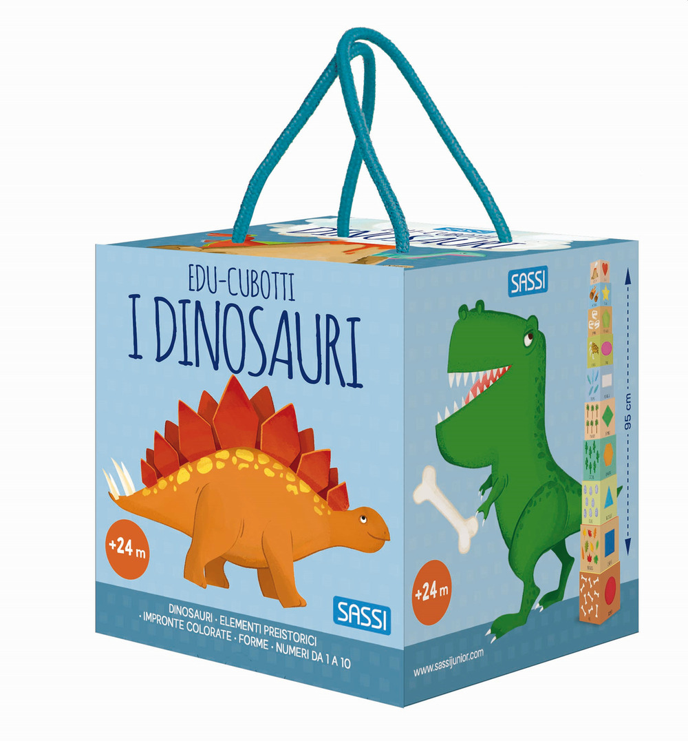 I dinosauri. Edu-cubotti. Ediz. a colori. Con gadget