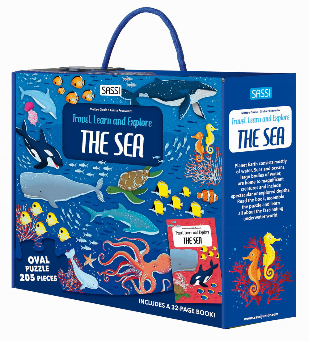 The sea. Travel, learn, explore. Ediz. a colori. Con puzzle