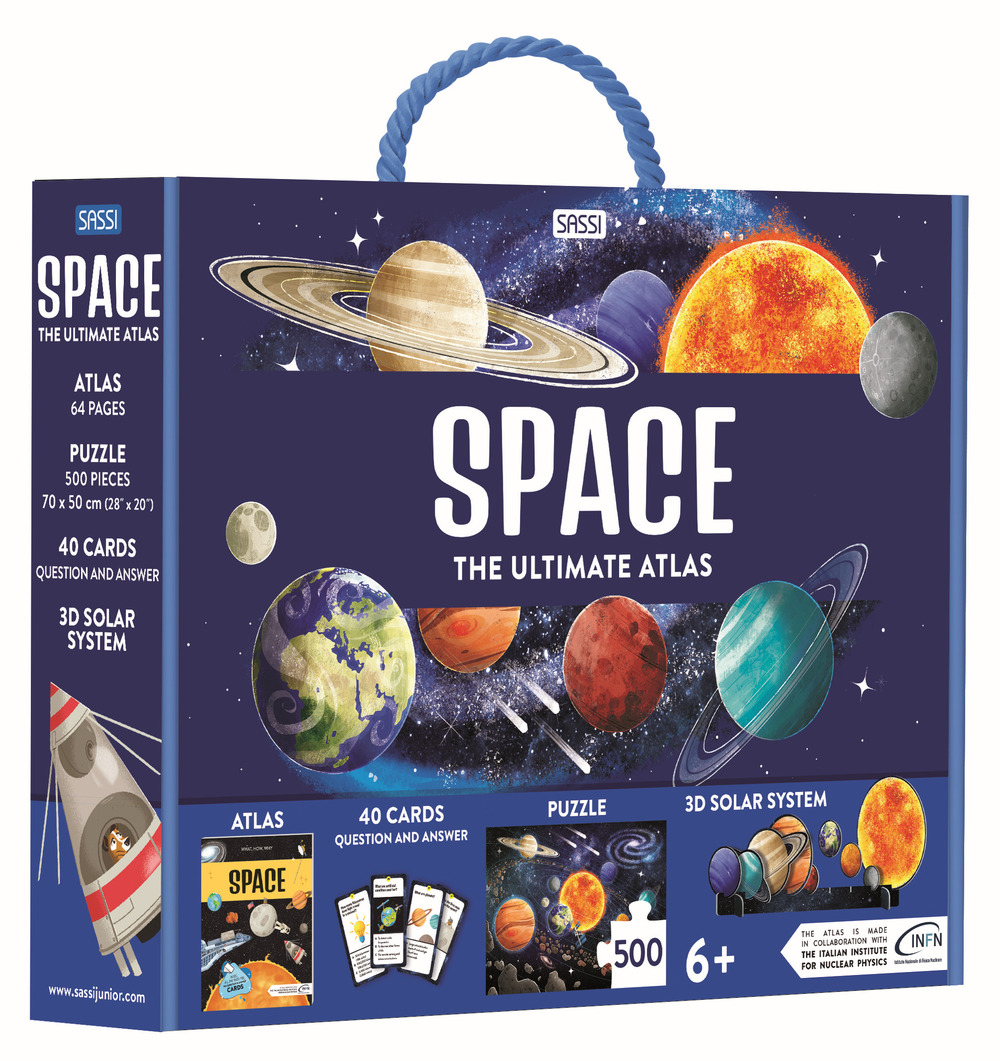 Space. The ultimate atlas. Ediz. a colori. Con puzzle