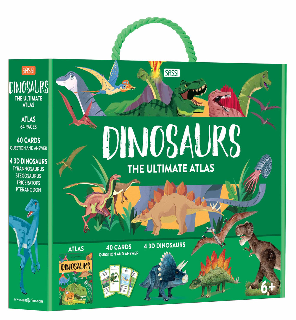 Dinosaurs. The Ultimate Atlas. Ediz. illustrata. Con puzzle