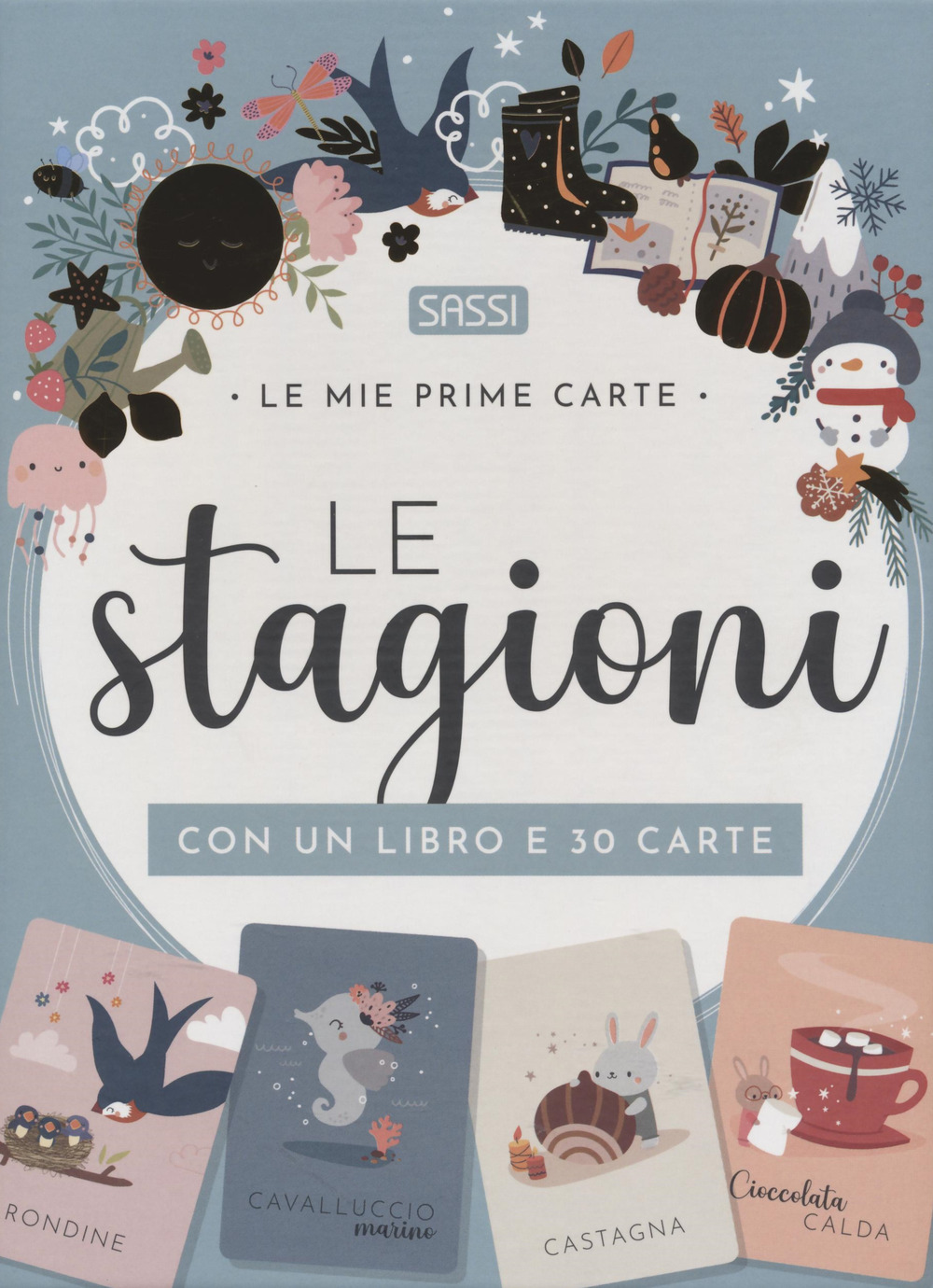 Le stagioni. Le mie prime carte. Ediz. a colori. Con 30 Carte