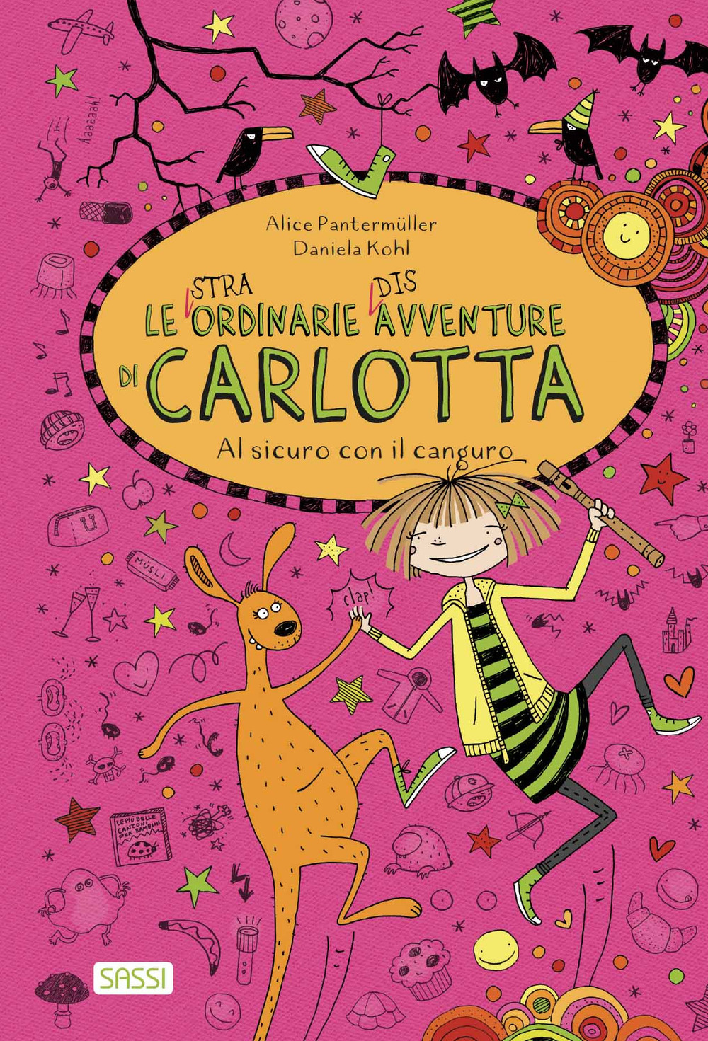 Al sicuro con il canguro. Le (stra)ordinarie (dis)avventure di Carlotta