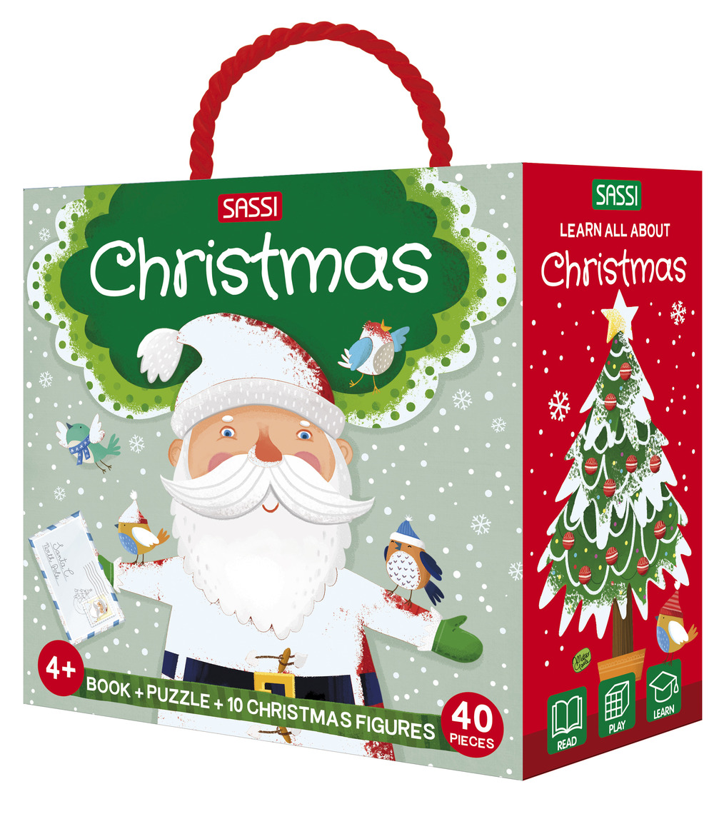 Christmas. Q-box. Ediz. a colori. Con 10 Christmas figures. Con puzzle