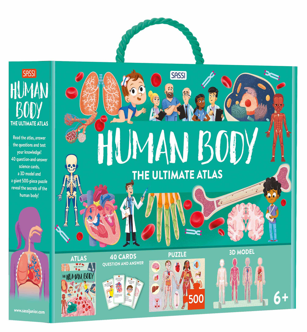 Human body. The ultimate atlas. Con puzzle. Con 40 Carte