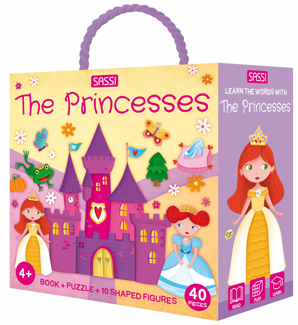 The princesses. Q-box. Ediz. a colori. Con 10 figure sagomate. Con puzzle