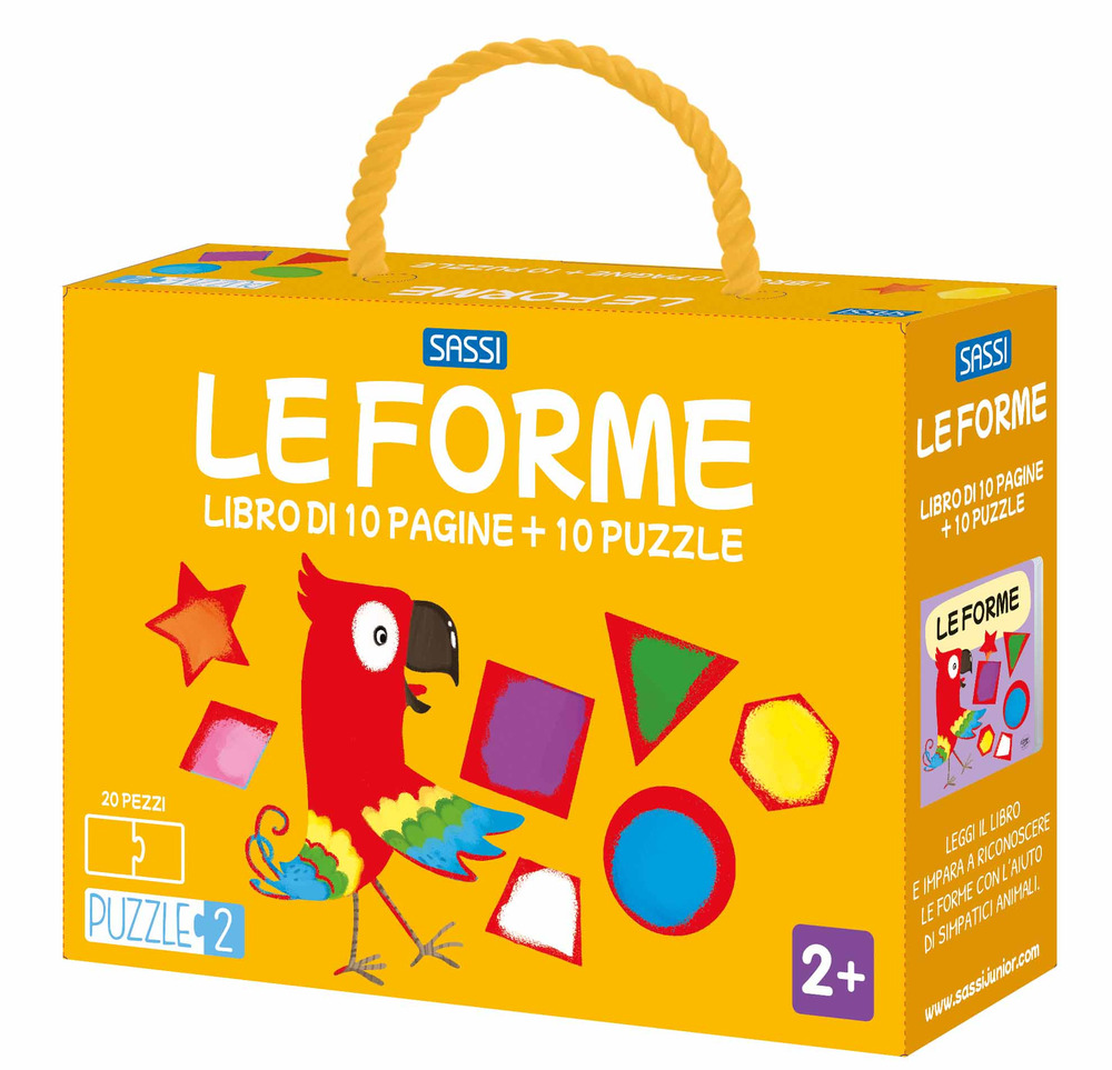 Le forme. Puzzle 2. Ediz. a colori. Con 10 puzzle