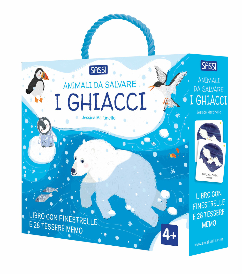I ghiacci. Animali da salvare - Jessica Martinello - Libro - Sassi