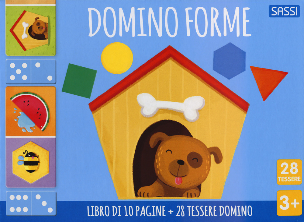 Gioca e impara. Domino forme. Ediz. a colori. Con 28 Tessere domino