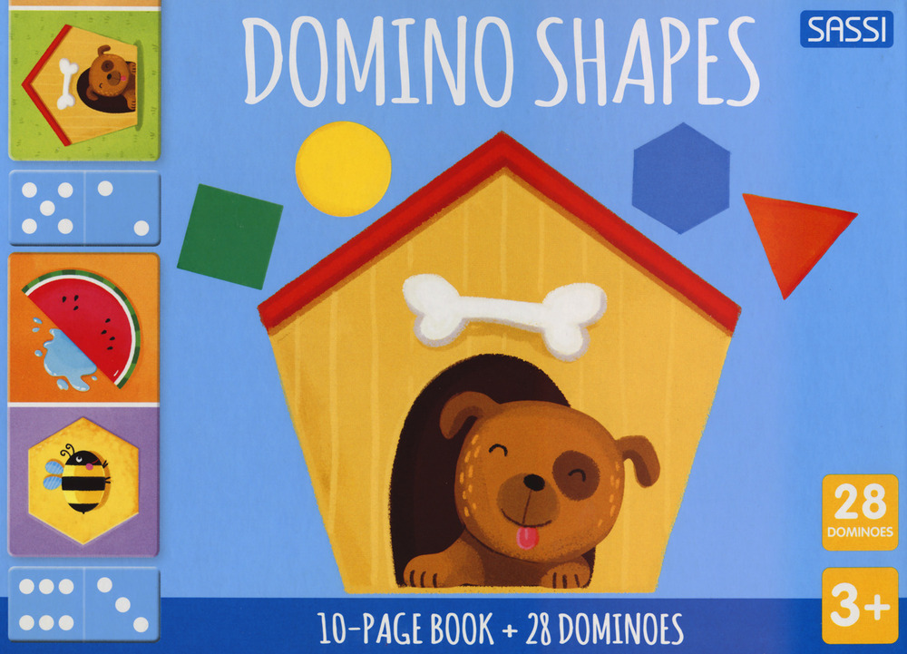 Play and learn. Domino shapes. Ediz. a colori. Con 28 Dominoes