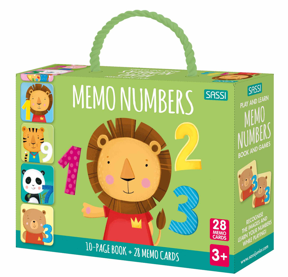 Memo numbers. Ediz. a colori. Con 28 memo cards