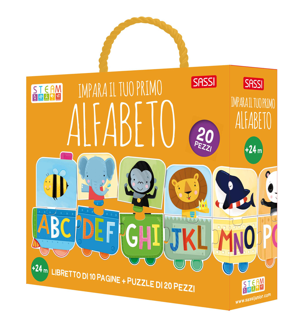 Impara il tuo primo alfabeto - Matteo Gaule - Libro - Sassi