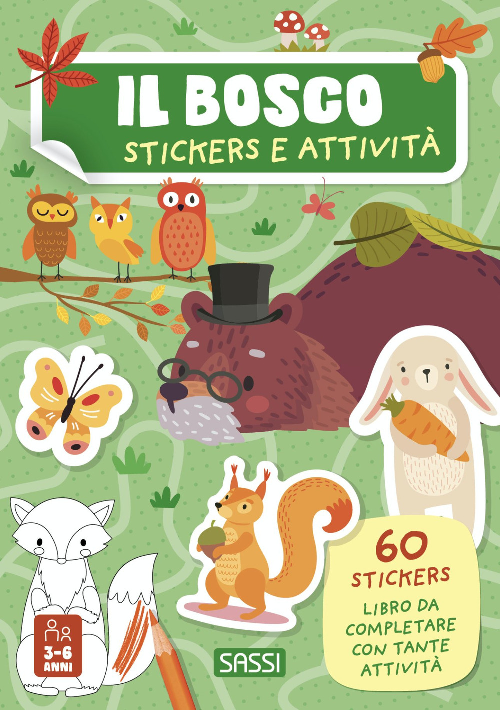 Il bosco. Stickers e attività. Ediz. illustrata