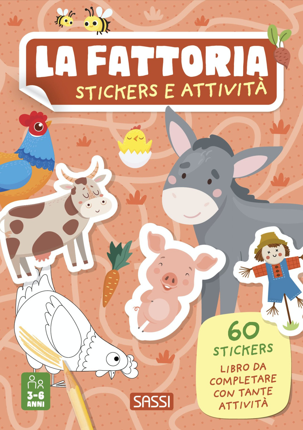 La fattoria. Stickers e attività. Ediz. a colori