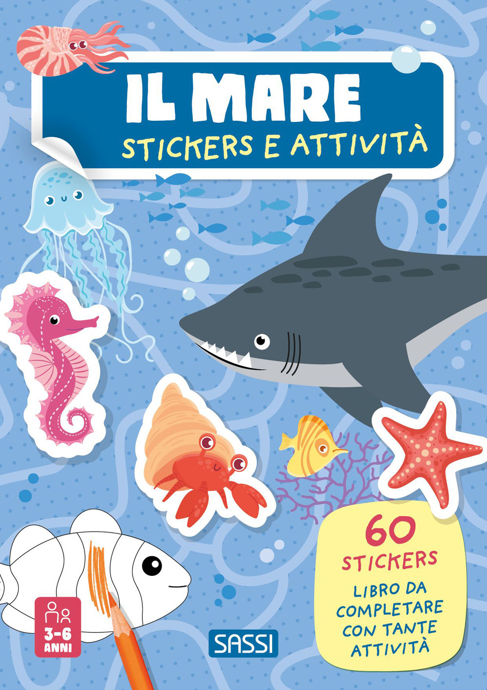 Il mare. Stickers e attività. Ediz. a colori